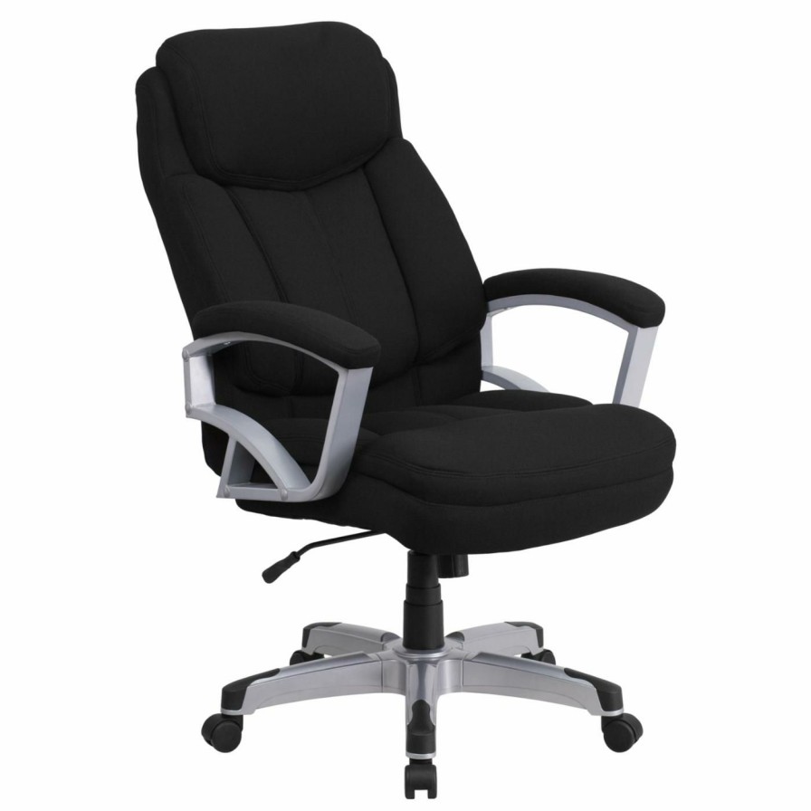 Office Chairs * | Brand New Executive Chairs Flash Furniture Hercules Series Big & Tall Fabric Executive Swivel Office Chair