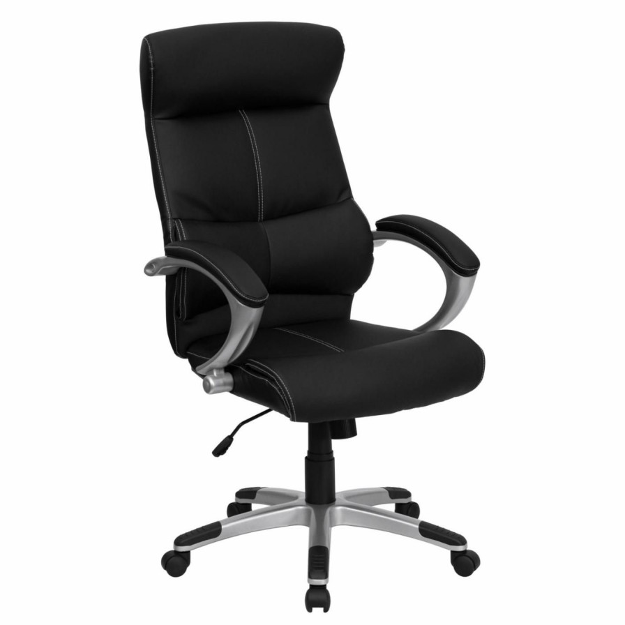 Office Chairs * | Discount Executive Chairs Flash Furniture Jalen High Back Executive Office Chair