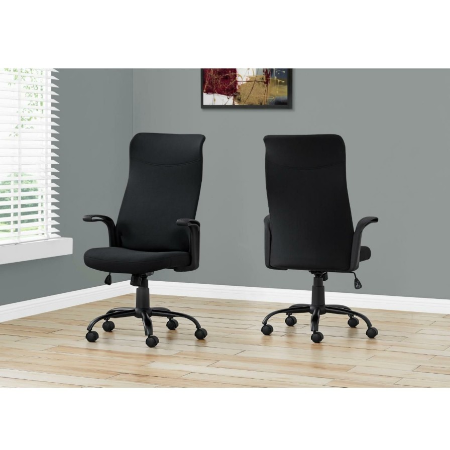 Office Chairs * | Flash Sale Executive Chairs Monarch Specialties Adjustable Height Executive Office Chair,