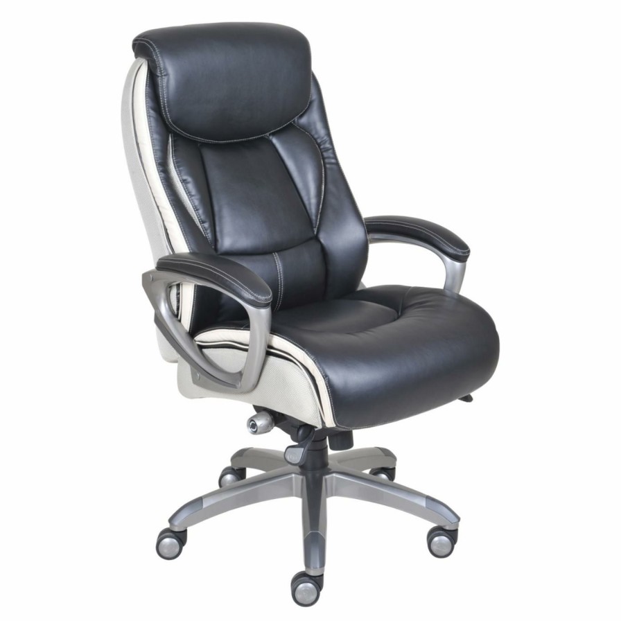 Task Chairs * | Top 10 Task Chairs Serta Smart Layers Executive Office Chair