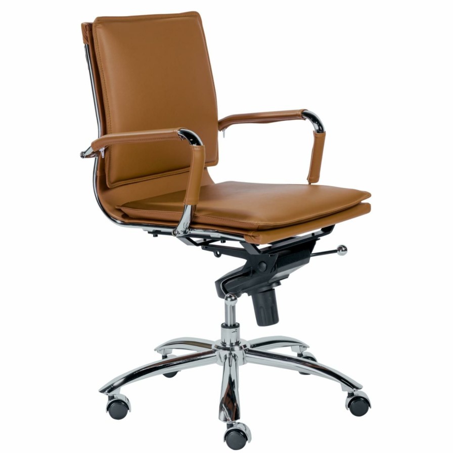 Office Chairs * | Cheapest Alternative Seating Euro Style Gunar Pro Low Back Office Chair