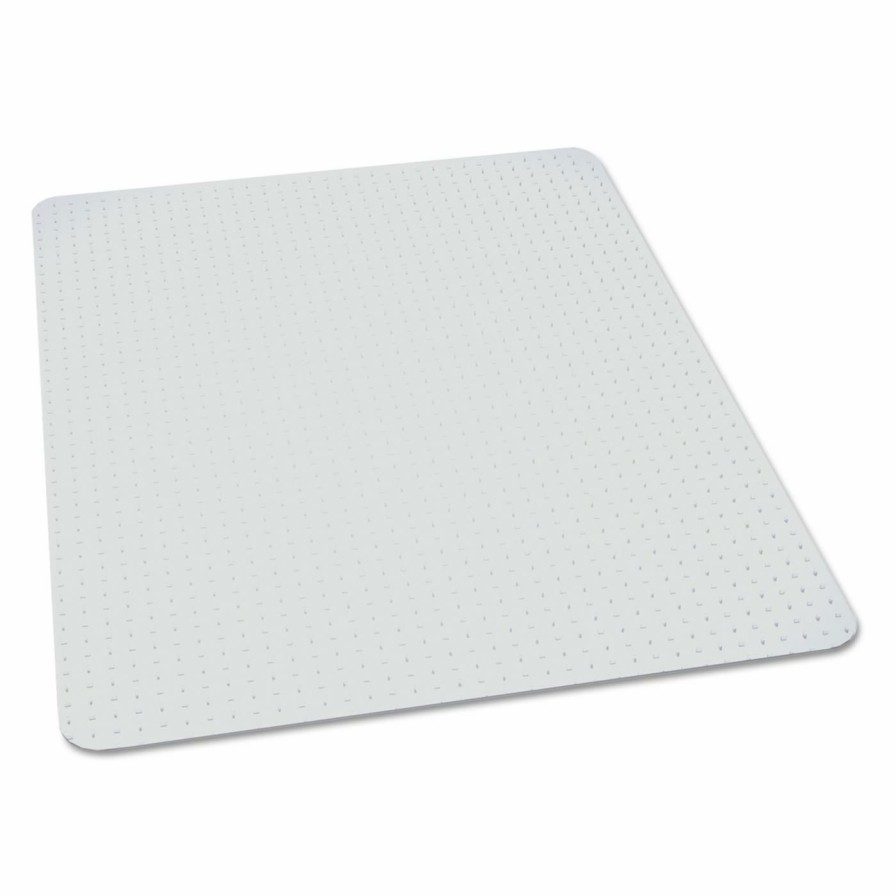 Computer Chair Mats * | Outlet Computer Chair Mats Es Robbins 36 X 48 Natural Origins Clear Chair Mat For Carpet