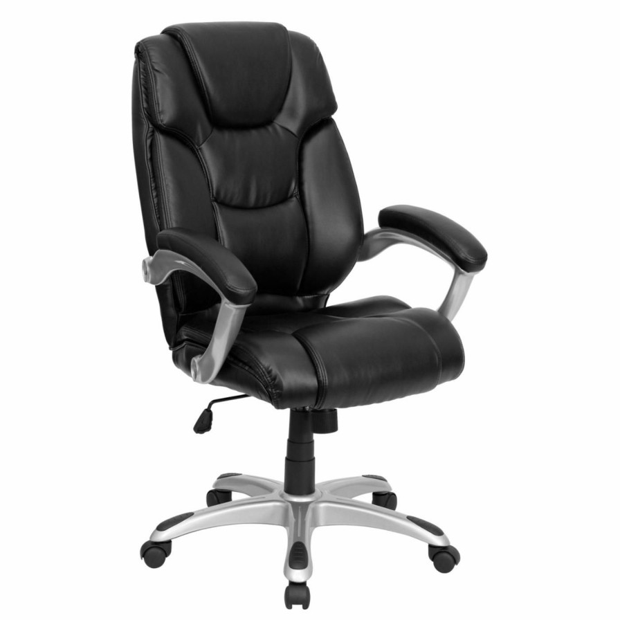 Office Chairs * | Best Pirce Executive Chairs Flash Furniture Percy High Back Executive Office Chair