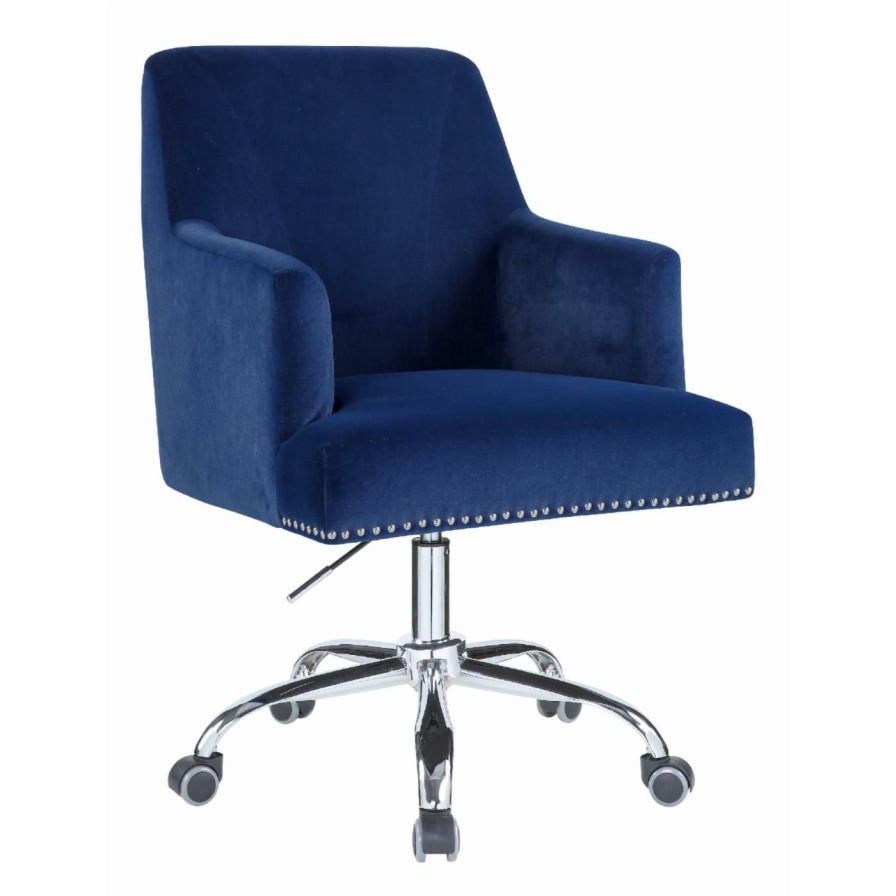 Office Chairs * | New Executive Chairs Acme Furniture Trenerry Velvet Office Chair