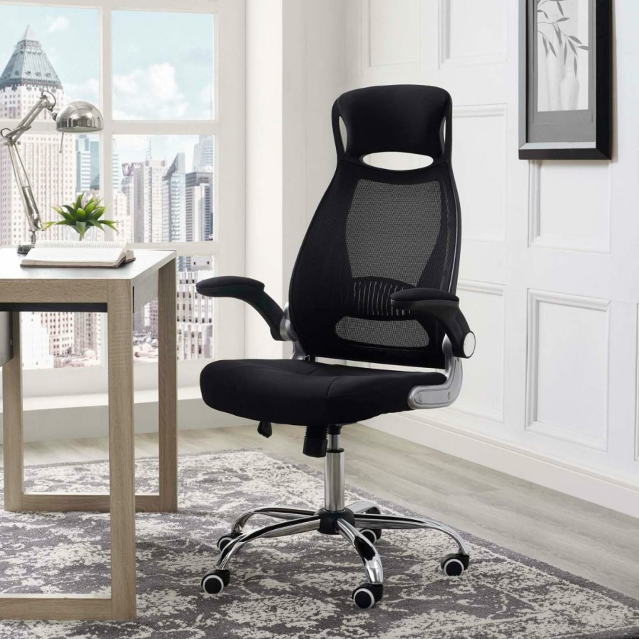 Office Chairs * | Promo Executive Chairs Modway Expedite Highback Office Chair