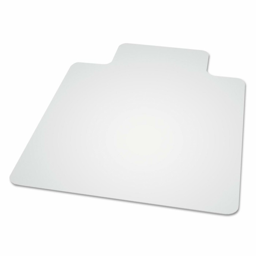 Computer Chair Mats * | Deals Computer Chair Mats Es Robbins 36 X 48 Natural Origins Clear Chair Mat With Lip For Hard Floors