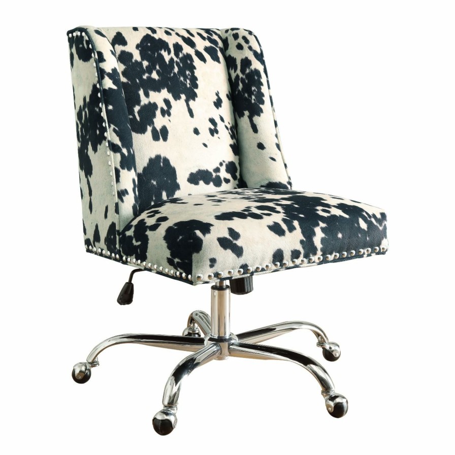 Office Chairs * | Outlet Executive Chairs Linon Draper Executive Office Chair