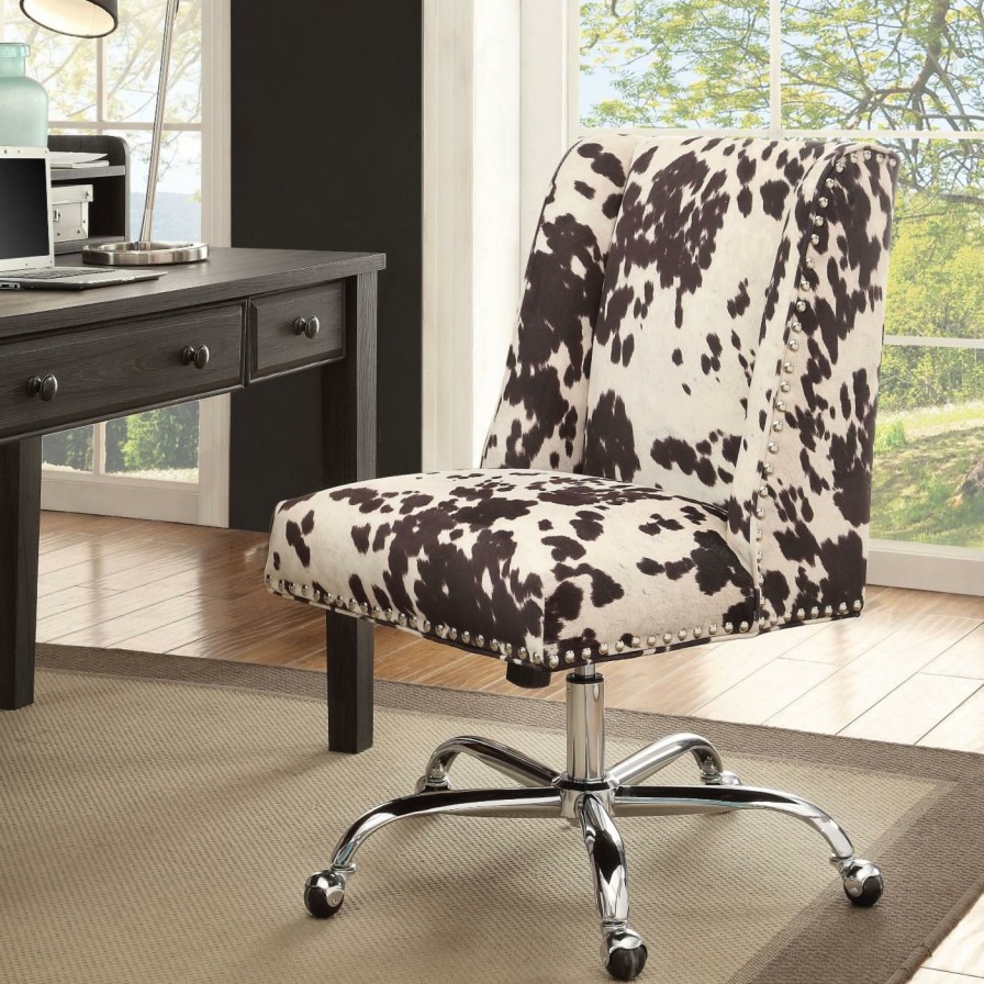 Office Chairs * | Outlet Executive Chairs Linon Draper Executive Office Chair