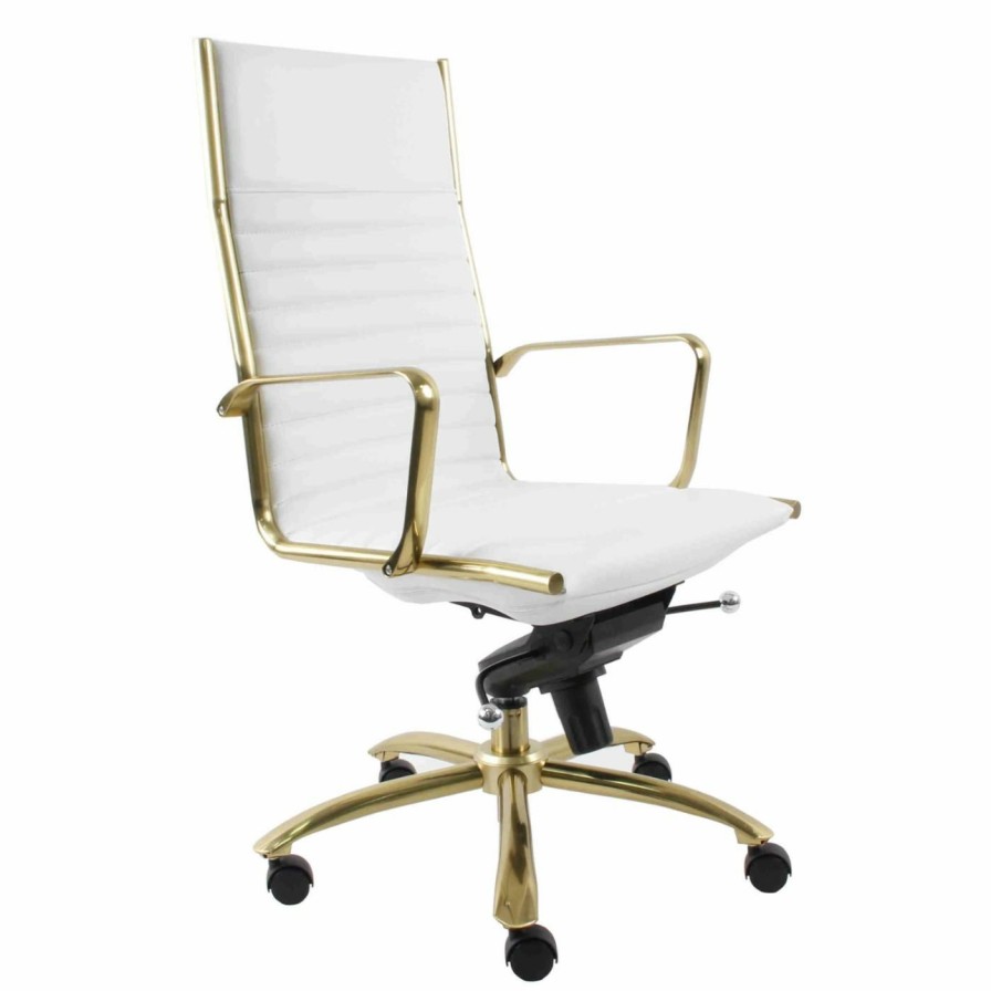 Task Chairs * | Promo Task Chairs Euro Style Dirk High-Back Office Chair