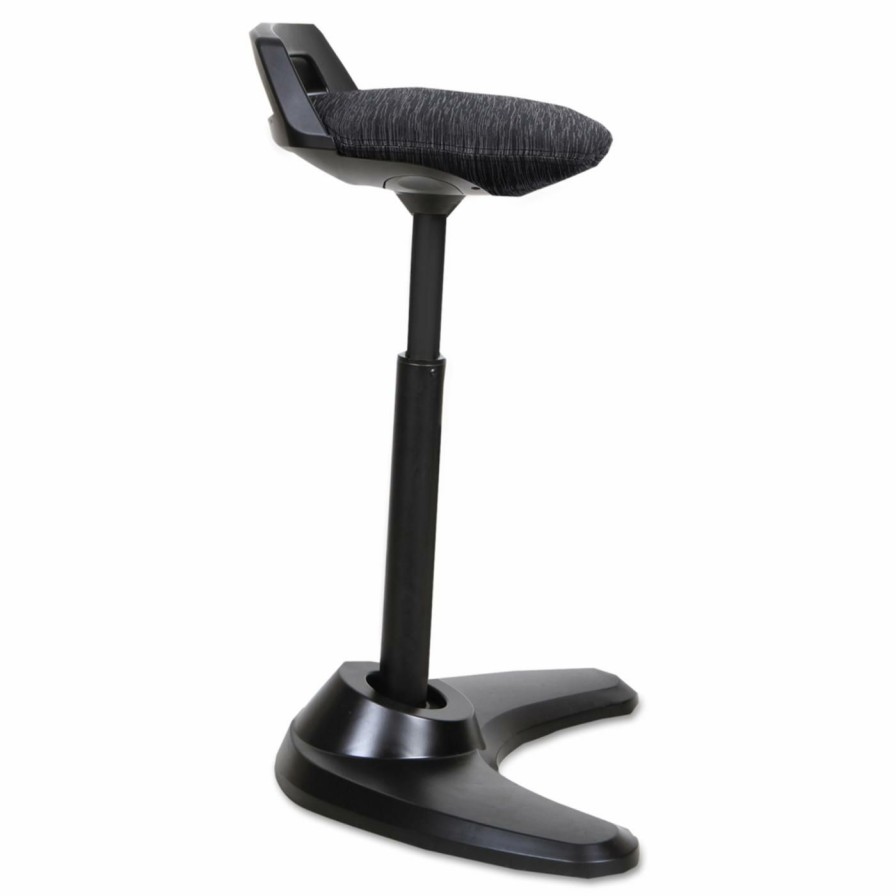 Office Chairs * | Outlet Alternative Seating Alera Sit To Stand Perch Stool Black/Black