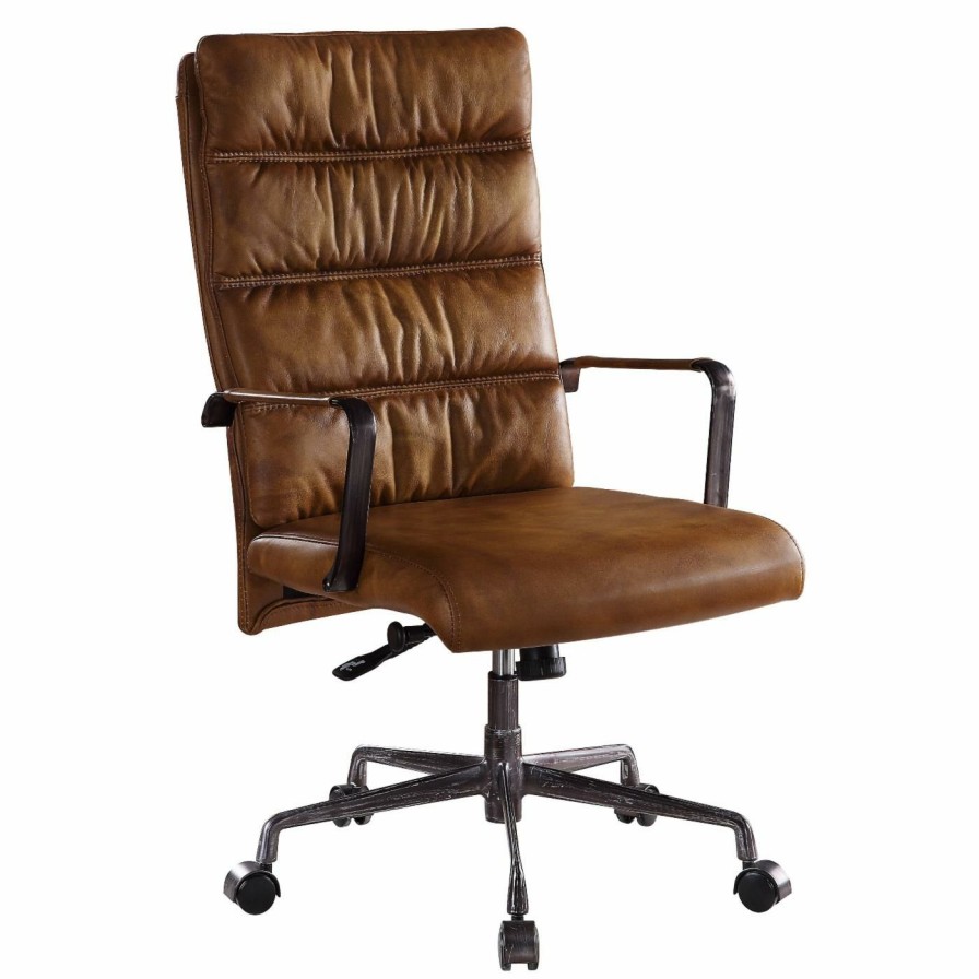 Office Chairs * | Top 10 Executive Chairs Acme Furniture Jairo Adjustable Executive Office Chair