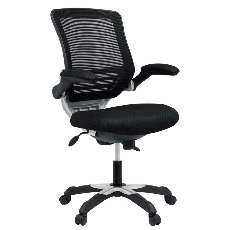 Task Chairs * | Coupon Task Chairs Modway Edge Office Chair With Mesh Fabric Seat