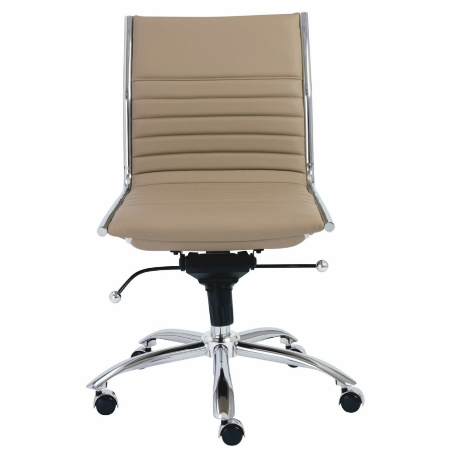 Task Chairs * | New Task Chairs Euro Style Dirk Low Back Office Task Chair