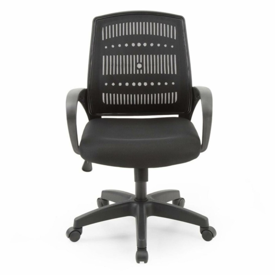 Task Chairs * | Wholesale Hodedah Imports Task Chairs Hodedah Hi-5007 Mesh Task Chair