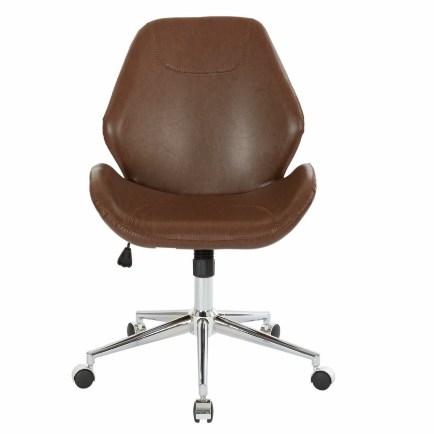 Task Chairs * | Cheap Task Chairs Osp Home Furnishings Chatsworth Office Chair Saddle